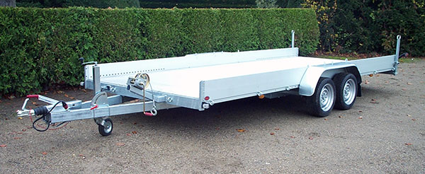 Anssems AMT 3000.507x200 Alu-Autotrailer als Tieflader mit sehr großer Ladefläche
