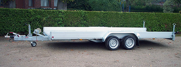 Anssems AMT 3000.507x200 Alu-Autotrailer als Tieflader mit sehr großer Ladefläche