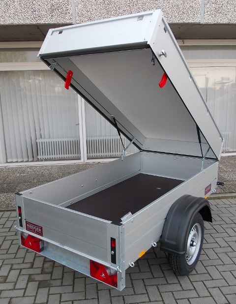 Anssems GT 750.201x101 HT Ein leichter Deckelanhänger mit 2m Ladelänge