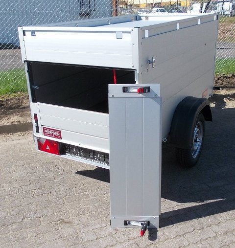 Anssems GT 750.201x101 VT1 Ein mittlerer Deckelanhänger mit 83 cm Innenhöhe