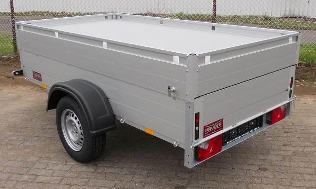 Anssems GTB 1200.251x126 HT Ein gebremster Deckelanhänger mit 250cm Ladelänge