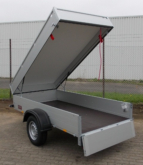 Anssems GTB 1200.251x126 HT Ein gebremster Deckelanhänger mit 250cm Ladelänge