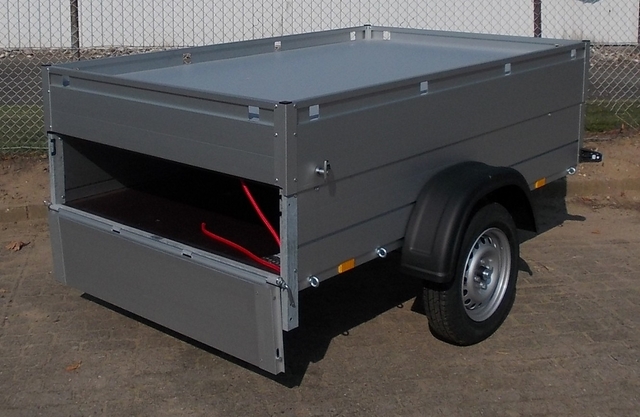 Anssems GTB 750.211x126 HT gebremster Deckelanhnger, 750kg, 211x126x48cm