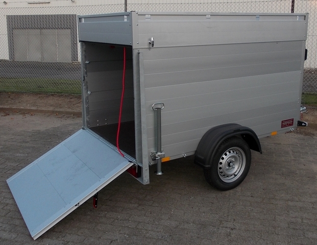 Anssems GTB 750.211x126 VT2 gebremster Deckelanhänger, 750kg, 211x126x118cm