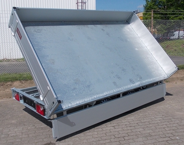 Anssems KSX 2500.305x178 H Dreiseitenkipper mit Handpumpe