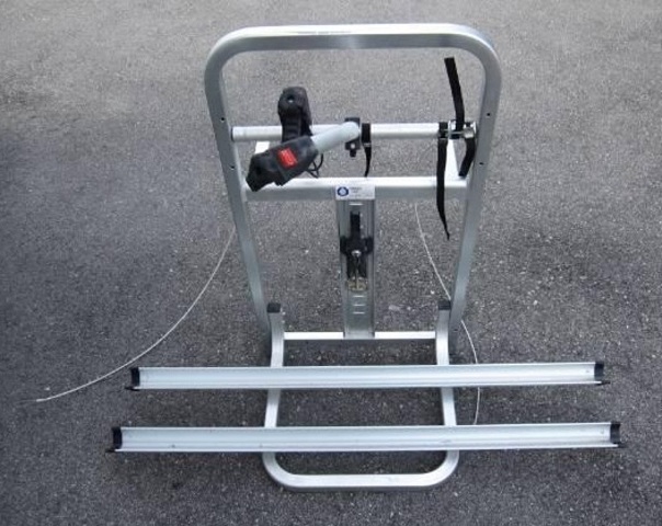 Fabbri Nr.6950251 Gringo Bici, Heckträger für 2 Fahrräder, Montage am Ersatzrad eines Geländefahrzeuges