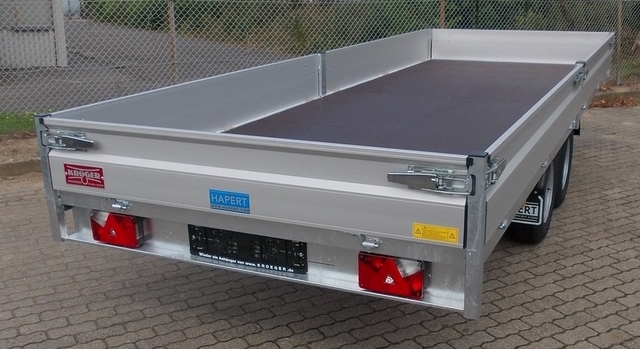 Hapert Azure H-2 , 505x180x30cm, 2700KG zul. GG