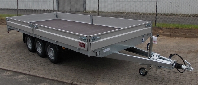 Hapert Azure H-3 , 505x220x30cm, Tridemachse, 3500KG zul. GG