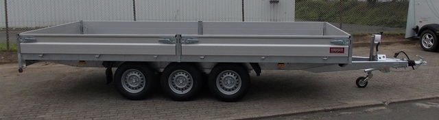 Hapert Azure H-3 , 505x220x30cm, Tridemachse, 3500KG zul. GG