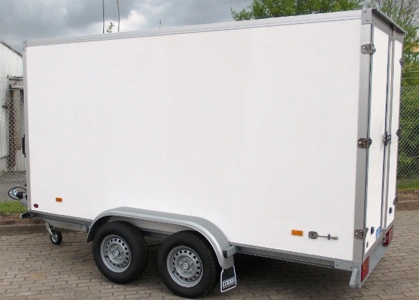Hapert Sapphire L-2 , 400x150x180cm, Koffer mit Doppelflügeltür, 2700KG zul. GG