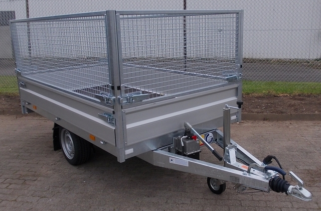 HAPERT Cobalt HB-1, 260x150cm, 1500KG Heckkipper mit Gitteraufsatz