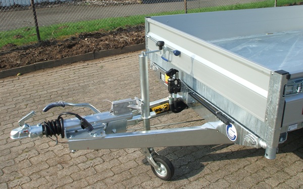 Hapert Cobalt HM-2 Ferro, 305x180cm, Dreiseitenkipper mit Rampen und Stützen, e- und Handpumpe, 3500KG zul. GG