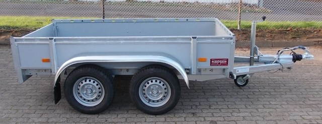Hapert Azure L-2, 250x130cm, Holzbordwände, Leitergestell, 2000KG zul. GG