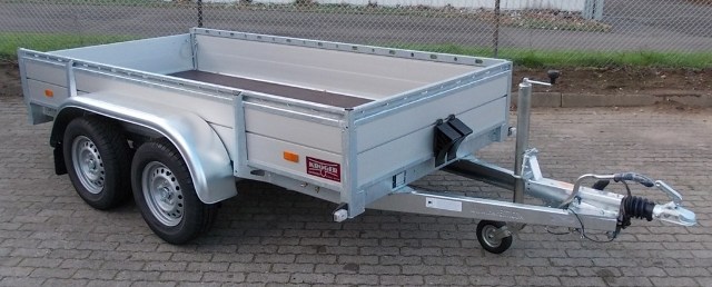 Hapert Azure L-2, 300x150cm, Alubordwände, Leitergestell, 2000KG zul. GG