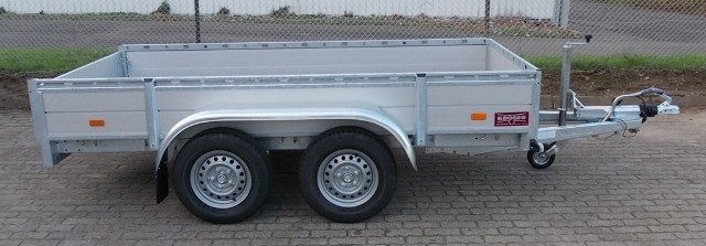 Hapert Azure L-2, 300x150cm, Alubordwände, Leitergestell, 2000KG zul. GG