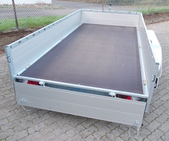 Hapert Azure L-2, 300x150cm, Alubordwände, Leitergestell, 2000KG zul. GG
