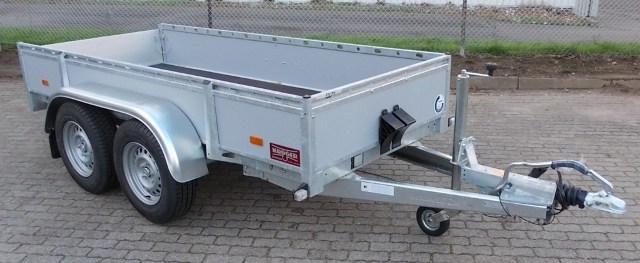 Hapert Azure L-2, 300x130cm, Holzbordwände, Leitergestell, 2700KG zul. GG