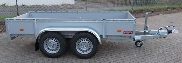 Hapert Azure L-2, 300x130cm, Holzbordwände, Leitergestell, 2700KG zul. GG