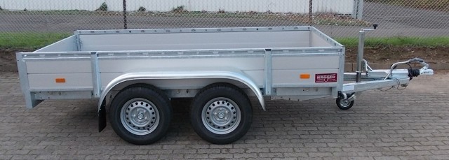 Hapert Azure L-2, 300x150cm, Alubordwände, Leitergestell, 2700KG zul. GG