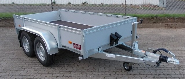 Hapert Azure L-2, 300x150cm, Holzbordwände, Leitergestell, 2700KG zul. GG