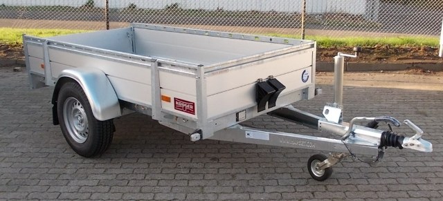 Hapert Azure L-1, 250x130cm, Alubordwände, Leitergestell, 1350KG zul. GG