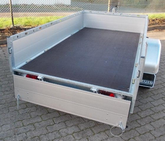Hapert Azure L-1, 250x130cm, Alubordwände, Leitergestell, 1350KG zul. GG
