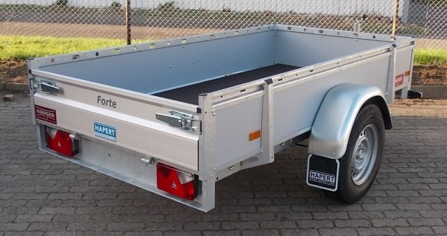 Hapert Azure L-1, 250x130cm, Holzbordwände, Leitergestell, 1350KG zul. GG