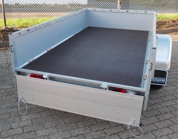 Hapert Azure L-1, 250x130cm, Holzbordwände, Leitergestell, 1350KG zul. GG