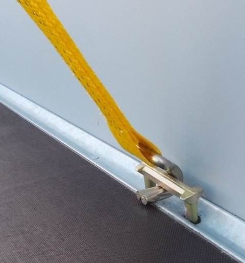 Hapert Azure L-1, 250x130cm, Holzbordwände, Leitergestell, 1350KG zul. GG