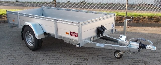 Hapert Azure L-1, 300x130cm, Alubordwände, Leitergestell, 1500KG zul. GG