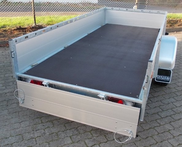 Hapert Azure L-1, 300x130cm, Alubordwände, Leitergestell, 1500KG zul. GG