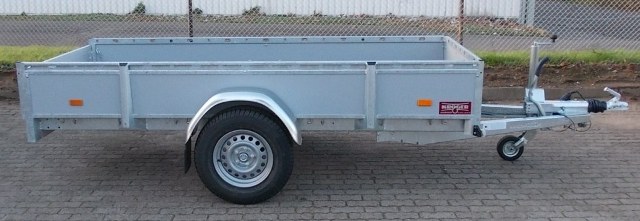 Hapert Azure L-1, 300x130cm, Holzbordwände, Leitergestell, 1500KG zul. GG
