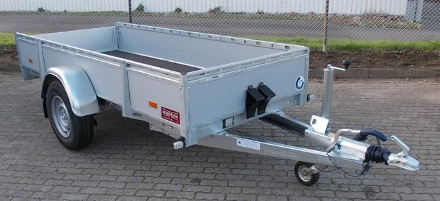 Hapert Azure L-1, 300x130cm, Holzbordwände, Leitergestell, 1500KG zul. GG