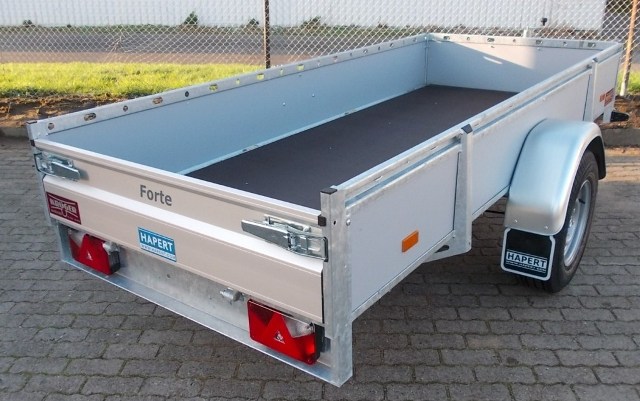 Hapert Azure L-1, 300x130cm, Holzbordwände, Leitergestell, 1500KG zul. GG