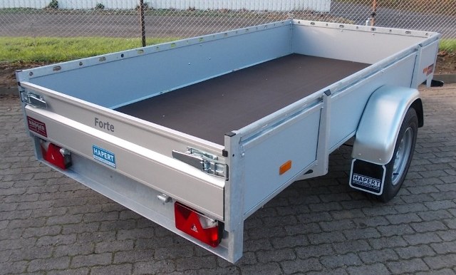 Hapert Azure L-1, 300x150cm, Holzbordwände, Leitergestell, 1500KG zul. GG