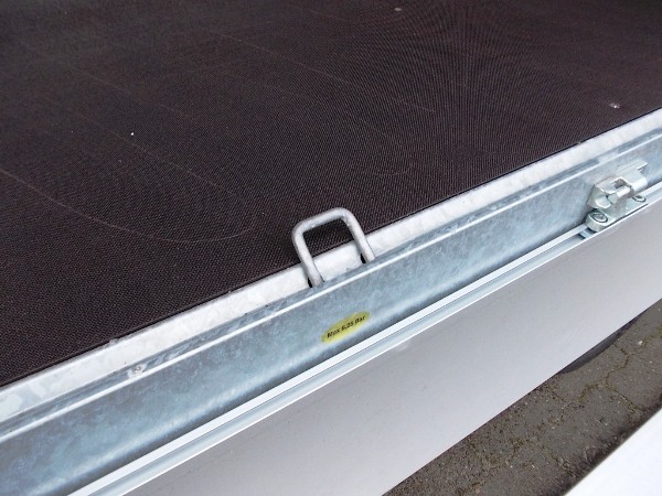 Henra PL27C/Sledge mit grauer Hochplane 180cm als Schiebeplane beidseitig, Art-Nr.: PL274018SL