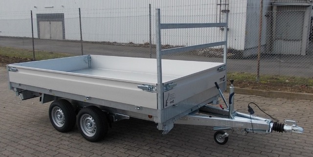 Henra KP3Z.35.0 Dreiseitenkipper mit Rampenschächten und Leitergestell, E- & Handpumpe, Art-Nr.: KP353318