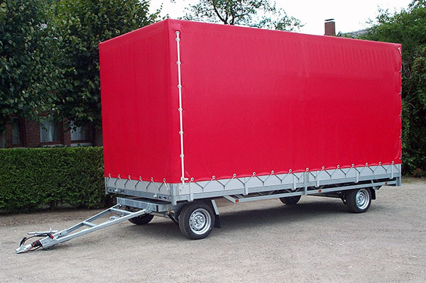 Hulco Rota 3050 mit Hochplane 210cm lichte Innenhöhe + Rampen