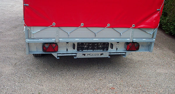 Hulco Rota 3050 mit Hochplane 210cm lichte Innenhöhe + Rampen