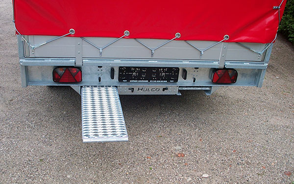 Hulco Rota 3050 mit Hochplane 210cm lichte Innenhöhe + Rampen