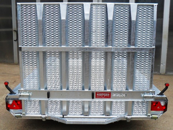 Hulco Terrax-2 3500.394x180 Baumaschinenanhänger mit großer Ladefläche und hoher Nutzlast