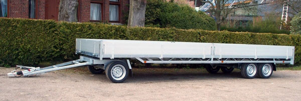 Hulco ROTA-3 3503 Drehschemelanhänger mit Einzelgutachten