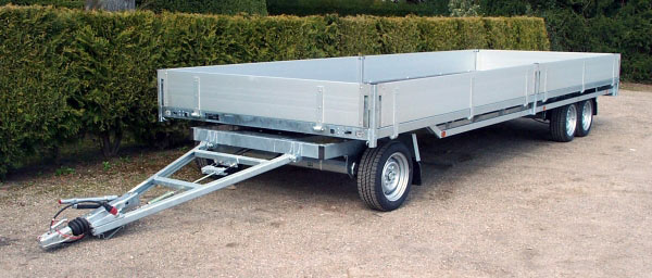 Hulco ROTA-3 3503 Drehschemelanhänger mit Einzelgutachten