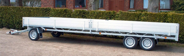 Hulco ROTA-3 3503 Drehschemelanhänger mit Einzelgutachten