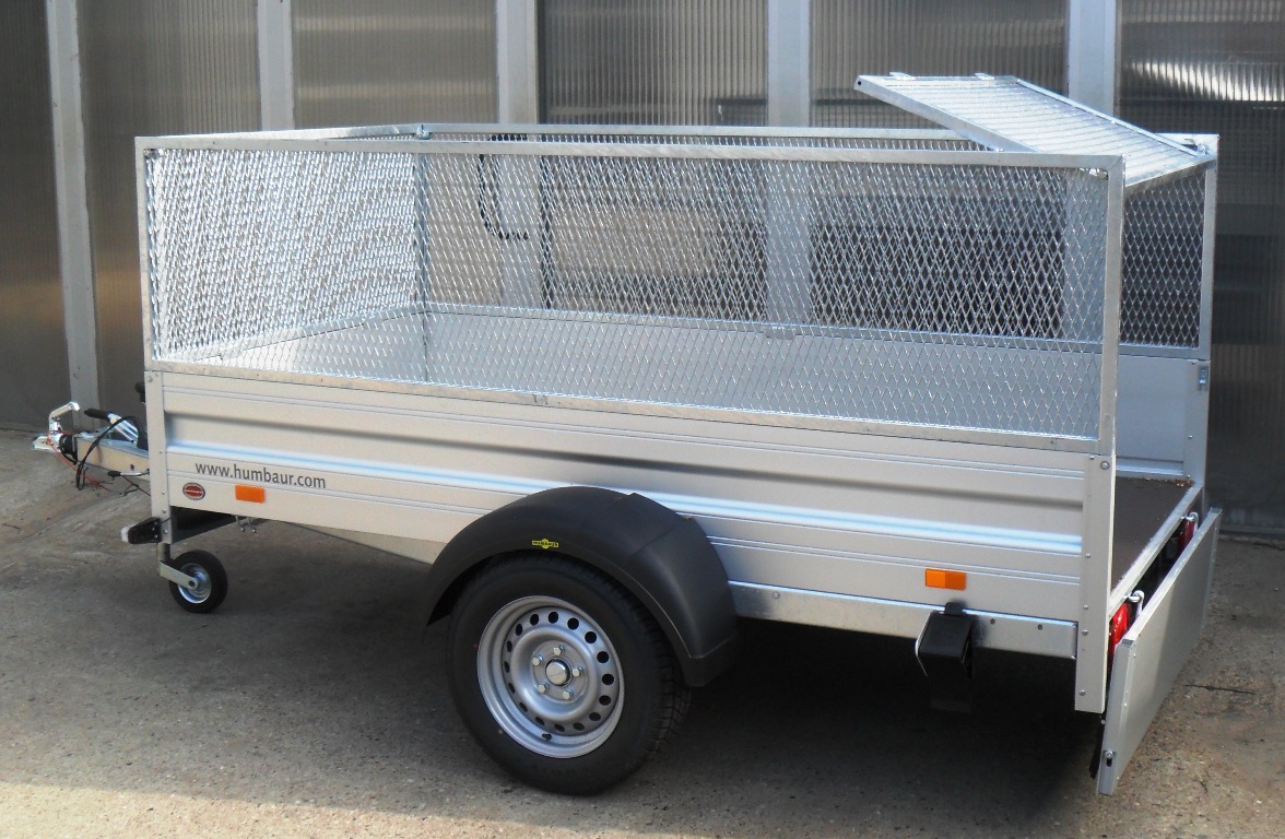 Humbaur Ha 132513 Mit Bugklappe Und 62cm Laubgitteraufsatz Pkw Anhanger Von Kroger Fahrzeugbau Anhanger Gunstig Kaufen