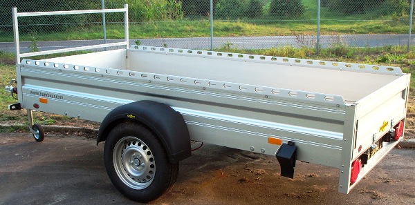 Humbaur HA 153015 mit Lochreling und Leitergestell, Einmaliger Abverkaufspreis