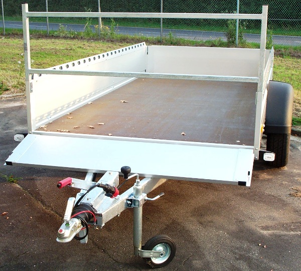 Humbaur HA 153015 mit Lochreling und Leitergestell, Einmaliger Abverkaufspreis