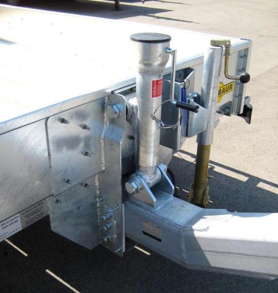 Humbaur Tieflader HS 504020 BS, 5000kg GG , stehende Auffahrampen