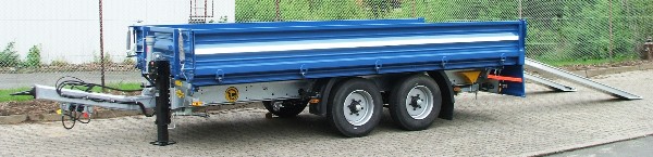 HUMBAUR HTK 115024, 11900kg GG, Dreiseitenkipper Universal