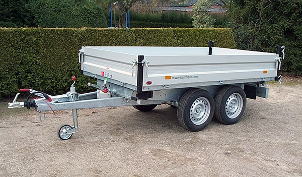 Humbaur Garant Heckkipper 2600 kg GG mit Alubordw�nden